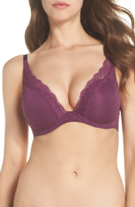 NEW W TAG Passionata by Chantelle Brooklyn Lace Plunge T-Shirt Bra 5701 Variety