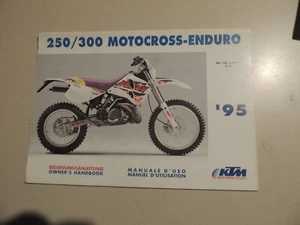 KTM 250 300 EGS SX EXC 300 MXC 1995 manual del conductor - Imagen 1 de 1