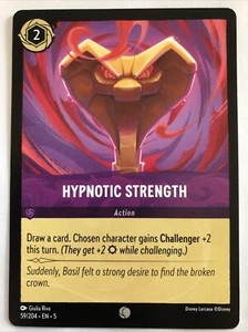 Disney Lorcana Shimmering Skies Hypnotic Strength 59/204 NM - Picture 1 of 2