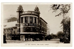 WALES - NEW THEATRE, PARK PLACE, CARDIFF 1910 Echtfoto Postkarte - Bild 1 von 1