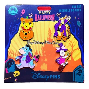 Lote de 3 prendedores de personajes de Halloween Pooh Disney - Imagen 1 de 5