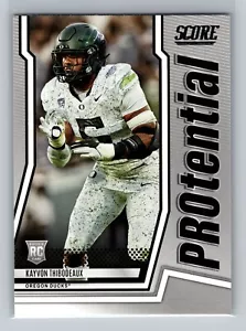 2022 Score Kayvon Thibodeaux ROOKIE CARD #P-KT - New York Giants - Picture 1 of 2