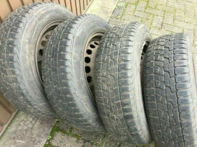4xkomplette Winterreifen+Felgen 185/65R15 88T für BMW 190,316,318,320,325 usw - Bild 1 von 4