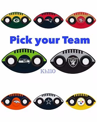 NFL Team Logo Two Way Diztracto Fidget Hand Spinners - Image 1 of 4