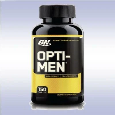 MULTIVITAMÍNICO OPTIMUM NUTRITION OPTI-MEN (150 COMPRIMIDOS) amino whey energy optimen - Imagem 1 de 2