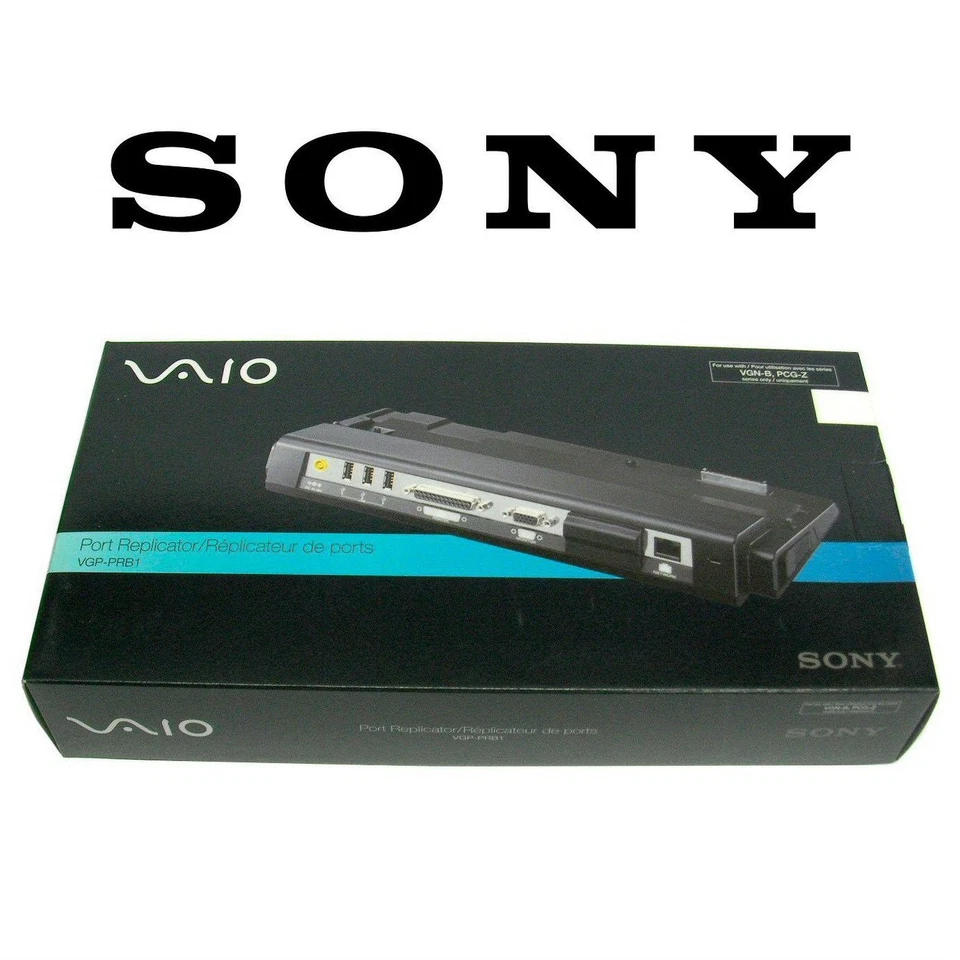 Sony VAIO VGP-PRB1 Port Replicator Docking Station PCG-Z1A PCG-Z1R PCG-Z1V Serie - Image 1 of 4