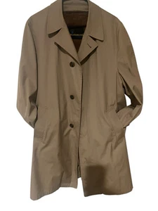 Klopfensteins Cappotto Uomo Vintage Marrone Con Fodera Rimovibile in Pelliccia Ecopelliccia Taglia 40R - Foto 1 di 8
