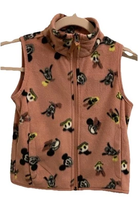 Chaleco polar Disney Mickey Minnie Mouse niñas S 6/7 Disney bolsillos niños Foto 1 de 4