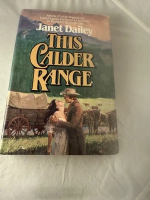 This Calder Range by Janet Dailey - Vintage 1982 BCE Pocket Hardcover - Foto 1 de 4