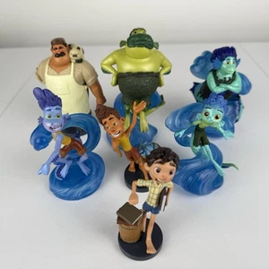 Figuras Disney Store Pixar Luca X7 PVC - Coleccionables raros - Imagen 1 de 8