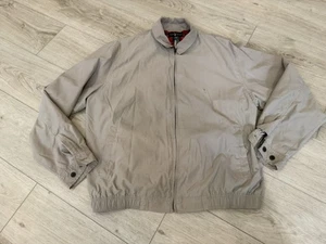 Daniel Cremieux Men’s Jacket Large L/G Beige Zip Up Casual Classic - Picture 1 of 8