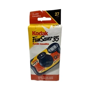 Kodak FunSaver Einwegkamera mit Blitz 27 Belichtungen (NEU) & versiegelt! - Bild 1 von 2