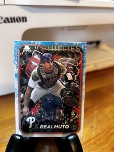2024 Topps Holiday - J.T. Realmuto #H163 - Picture 1 of 2