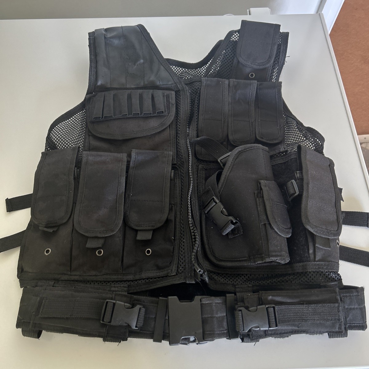 Chaleco Airsoft Chaleco Táctico BLACK HAWK Para Airsoft Talla