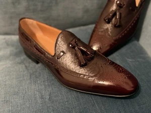 Moreschi scarpe da cerimonia in Peccary taglia 9.5UK 43,5IT 10,5US - Imagen 1 de 8