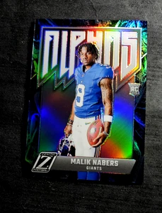 2024 Panini Zenith Alphas Rookie Silver Prizm Holo #6 Malik Nabers RC MINT 💙💙 - Picture 1 of 19