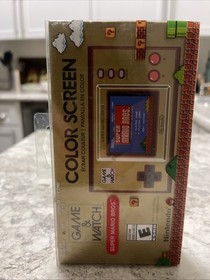 Nintendo Super Mario Bros Handheld Game and Watch Color Screen, New and Sealed
