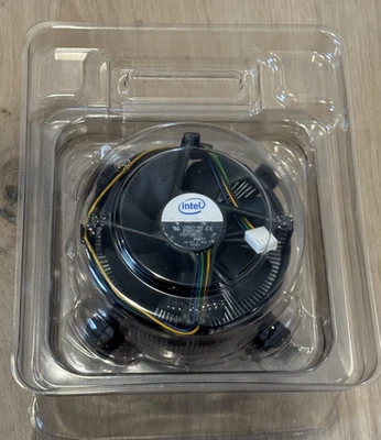 Intel E29477 LGA 1366 CPU Cooler Cooling Fan Copper Core Heat Sink - Image 1 of 3