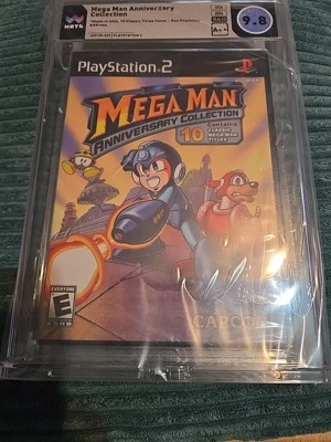 Mega Man Anniversary Collection PlayStation 2 PS2 Graded WATA 9.8 A++ SEALED - Image 1 of 4