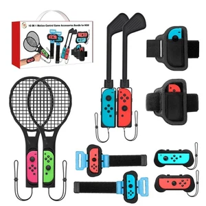 Paquete de accesorios de juegos deportivos Switch para Nintendo Switch / Switch OLED, 10 i... - Imagen 1 de 6