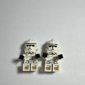 LEGO Star Wars Phase 2 Clone Trooper Minifigure SW0126 7655 7261 Lot Of 2