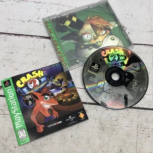 CRASH BANDICOOT 2: Cortex Strikes Back game w/ manual- Sony Playstation - Picture 1 of 7