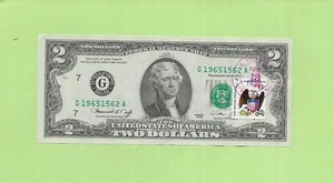 1976 ..UNCIRC $2  G 1965 1562 A .... FIRST DAY ISSUE STAMPED    APRIL 13, 1976 - Picture 1 of 2