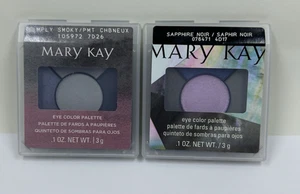 Mary Kay Eye Color Palette Simply Smoky  & Sapphire NOIR SET OF 2 - Picture 1 of 2