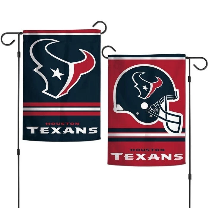 Houston Texans NFL Garden Flag Football Double Sided Licensed 12.5" x 18" New - Image 1 of 1