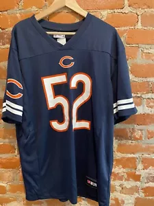 NFL TEAM Men APPAREL Large Chicago Bears KHALIL MACK #52 Navy JERSEY. NWT - Picture 1 of 7