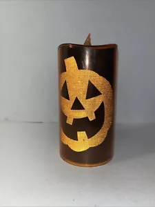 One Pumpkin Flameless LED Flickering -3 AA Batteries not included - Picture 1 of 6