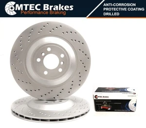 BMW F10 M5 F12 F13 M6 Hintere Brems- Scheiben Und Mtec Bremsbeläge 34212284103/ - Bild 1 von 7