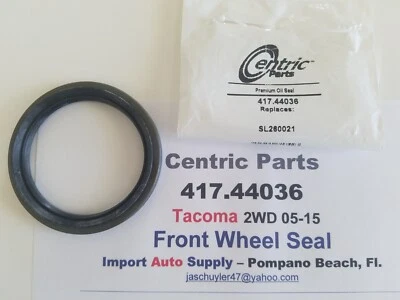 Front  Wheel Seal for 2005-2015 Toyota Tacoma 2WD - Centric Parts 417.40036 - Image 1 of 4