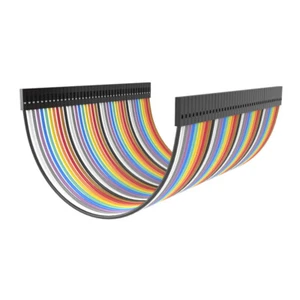 40PCS Dupont Wire Jumper Cables 10cm Female To Female 1P-1P For Arduino - Picture 1 of 8