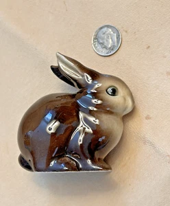 1960-72 GOEBEL W. GERMANY PORCELAIN BUNNY RABBIT CE 297 - 2.5" T VGC - Bild 1 von 6