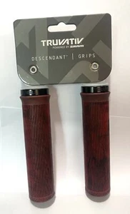 Truvativ Descendant Lockring Grips, Single Lockring, 133mm, Red/Blood Red - Picture 1 of 1
