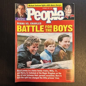 PEOPLE Magazine September 6, 1993, PRINCESS DIANA, MICHAEL JACKSON, ALEC BALDWIN - Picture 1 of 2