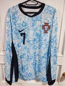 Portugal 2024/2025 RONALDO Away Kit Football camiseta LONG SLEEVE jersey - Picture 1 of 6
