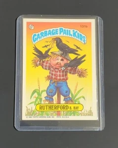 1986 Garbage Pail Kids Rutherford B. Hay #131b - Series 4 - Picture 1 of 4