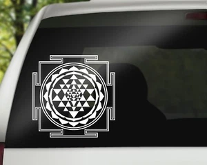 Pegatinas de coche Sri Yantra - Imagen 1 de 11