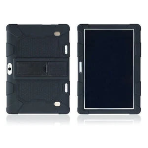 For 10.1" Inch Android Tablet PC Universal Shockproof Silicone Stand Case Cover - Picture 1 of 24