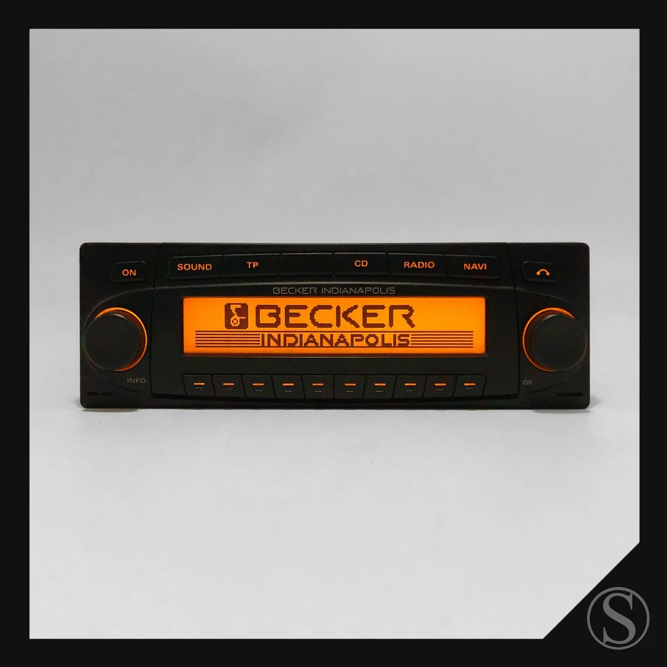 Becker Indianapolis BE7920 Radio für Mercedes W201 W124 W202 W210 W140 R129 SLK - Bild 1 von 1