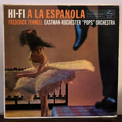 FREDERICK FENNELL - Hi-Fi A La Espanola (1957) - 12" Vinyl Record LP - G+ - Image 1 of 3