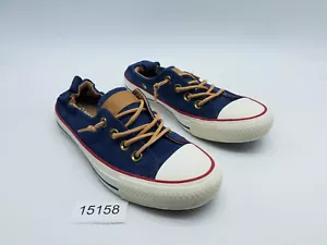Converse All Star Shoreline Women's Size 6.5 Slip On Shoes Navy Blue - Picture 1 of 12