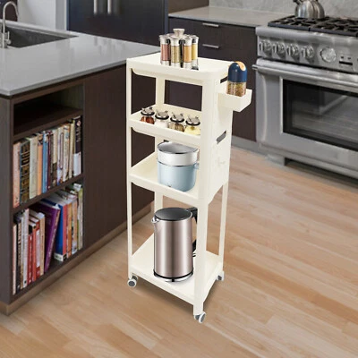 Carro utilitario rodante organizador de almacenamiento móvil con ruedas de 52,91 libras de capacidad Foto 1 de 4