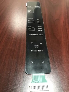 Frigidaire 242070813 Fridge Control Membrane Switch, compatible w 242070805, New - Picture 1 of 4