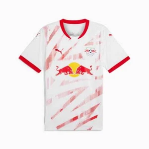 Puma RB Leipzig Heimtrikot 25 26 weiß RBL Home Jersey Fan Shirt Bullen Gr.M-3XL - Picture 1 of 4