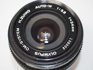 Olympus 24mm f/2.8 Zuiko Wide Angle Lens for OM Film Cameras
