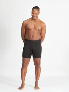 Yogamatters Base Layer Yoga Men's Shorts - Anti-Chafing - Black x 3 pairs - Picture 1 of 43