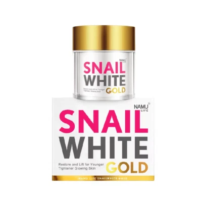 SNAIL WHITE GOLD Creme Clareador de Pele Antienvelhecimento Restauração Reparador 50g. - Imagem 1 de 4
